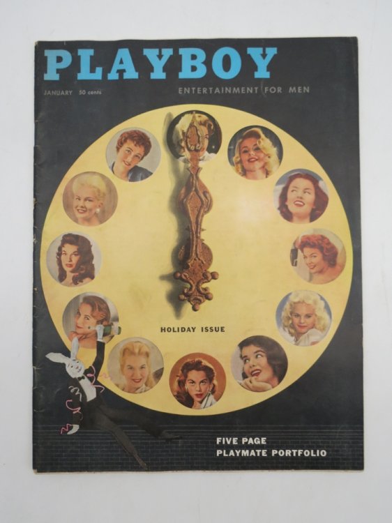 PLAYBOY MAGAZINE, JANUARY 1957 (W/ MISS JANUARY CENTERFOLD)