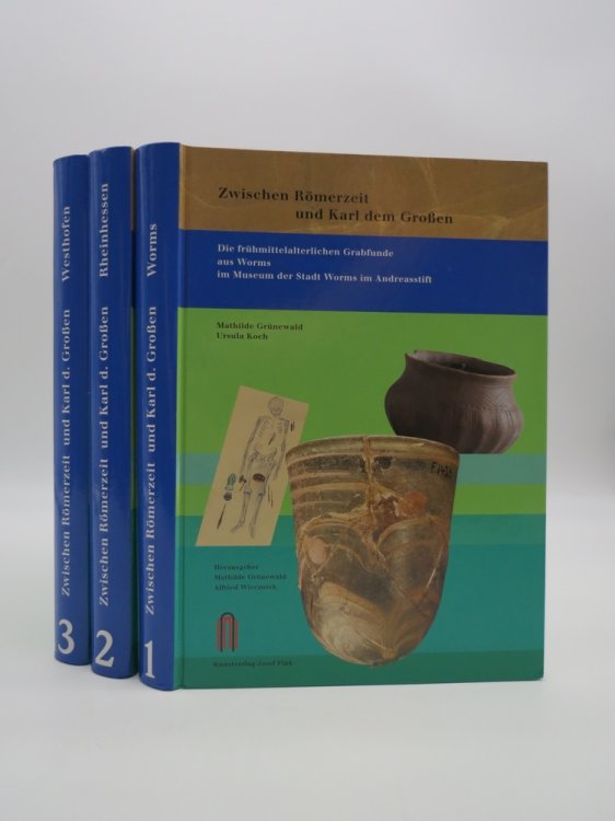 ZWISCHEN RMERZEIT UND KARL DEM GROSSEN Bd. 1. Worms Und Seine Stadtteile, Bd. 2. Die Frhmittelalterlichen Grabfunde Aus Rheinhessen Im Museum Der Stadt Worms Im Andreasstift; Die Frhmittelalterlichen Grabfunde Aus Westhofen Im Museum Der Stadt Worms Im Andreasstift