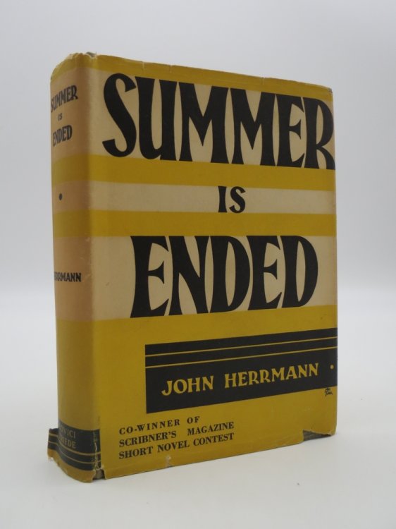 SUMMER IS ENDED (Art Deco Dust Jacket)