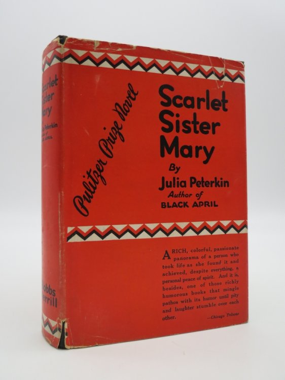 SCARLET SISTER MARY. (Art Deco Dust Jacket)
