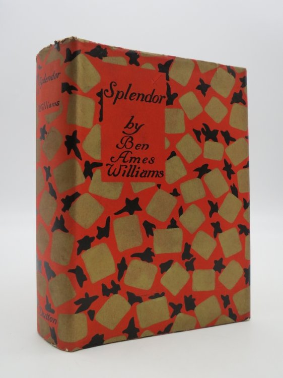 SPLENDOR, (Art Deco Dust Jacket)