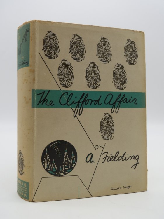 THE CLIFFORD AFFAIR, (Art Deco Dust Jacket)