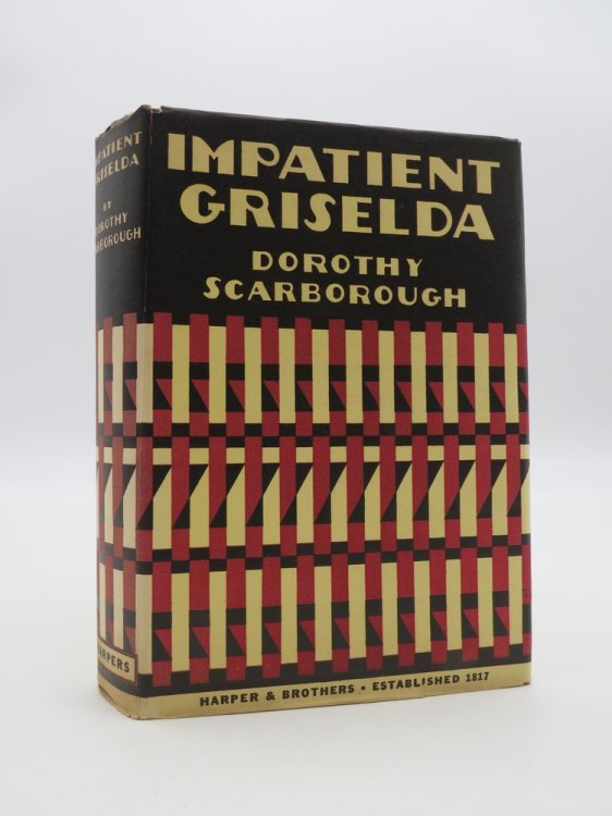 IMPATIENT GRISELDA (Art Deco Dust Jacket)