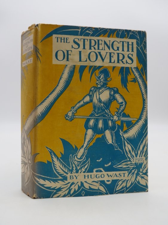 THE STRENGTH OF LOVERS (Art Deco Dust Jacket)