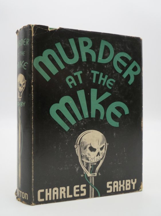 MURDER AT THE MIKE (Art Deco Dust Jacket)