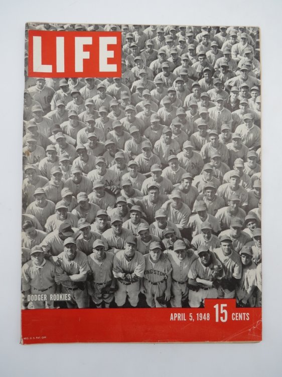LIFE, APRIL 5 1948 (DODGER ROOKIES)