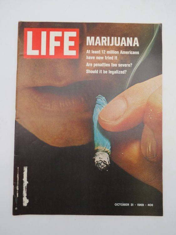 LIFE MAGAZINE - OCTOBER 31, 1969 (MARIJUANA)