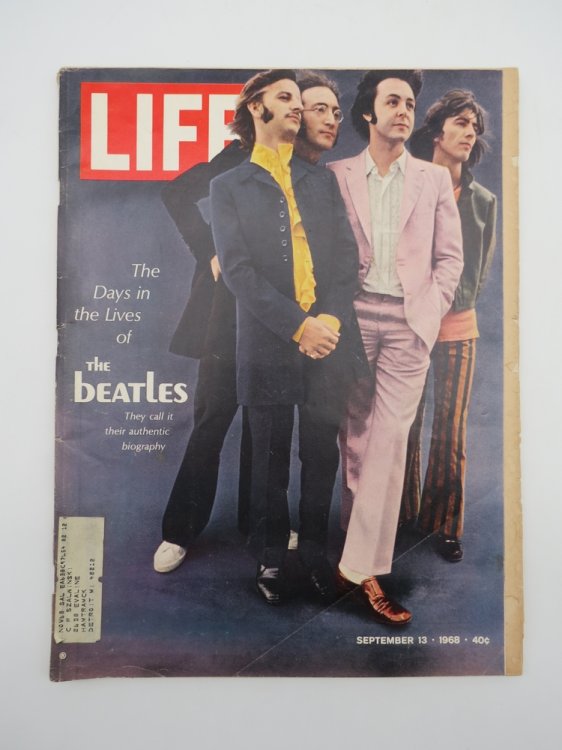 LIFE MAGAZINE, SEPTEMBER 13, 1968 (DAYS IN THE LIVES OF THE BEATLES)