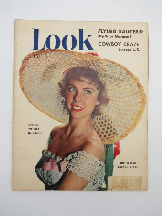 LOOK MAGAZINE JULY 18, 1950 (BETSY VON FURSTENBERG; BILLY GRAHAM 