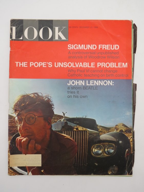 LOOK MAGAZINE DECEMBER 13, 1966 (JOHN LENNON COVER)