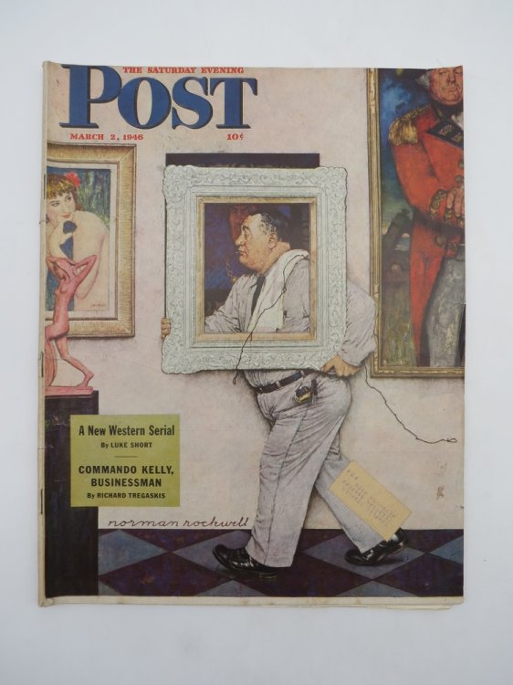 SATURDAY EVENING POST MAGAZINE, MARCH 2, 1946 (NORMAN ROCKWELL ART GALLERY COVER)