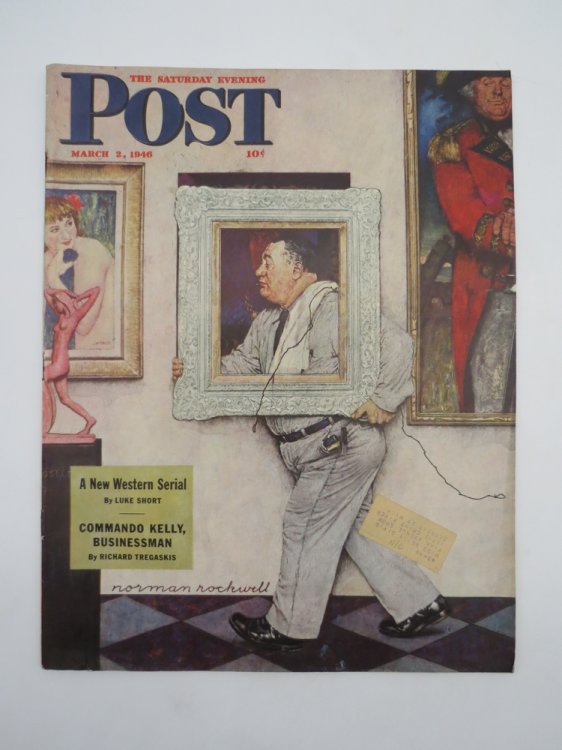 SATURDAY EVENING POST MAGAZINE, MARCH 2, 1946 (NORMAN ROCKWELL ART GALLERY COVER)