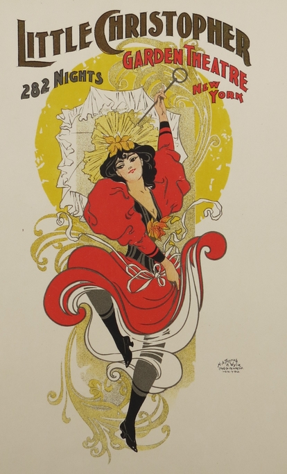 LITTLE CHRISTOPHER ORIGINAL LITHOGRAPH OF POSTER
