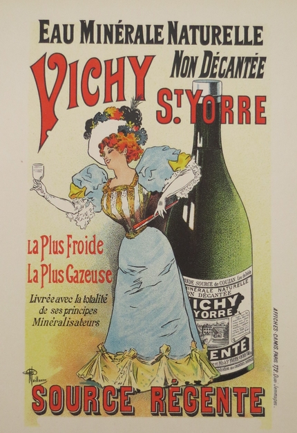 VICHY ST. YORRE ORIGINAL LITHOGRAPH OF POSTER