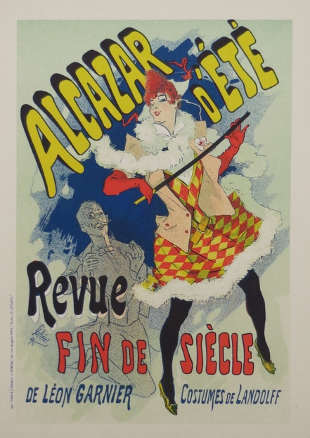 ALCAZAR D'ETE ORIGINAL LITHOGRAPH OF POSTER