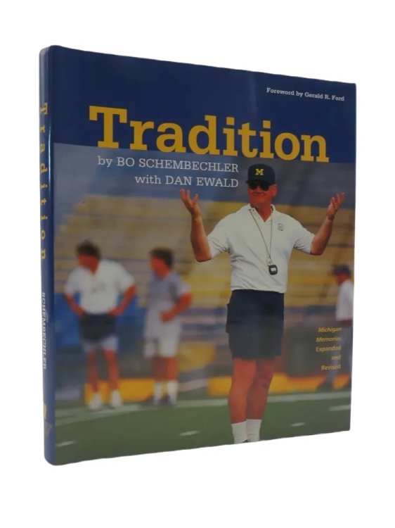 TRADITION (SIGNED BY AUTHOR) Michigan Memories (DJ Protected by a Brand New, Clear, Acid-Free Mylar Cover)