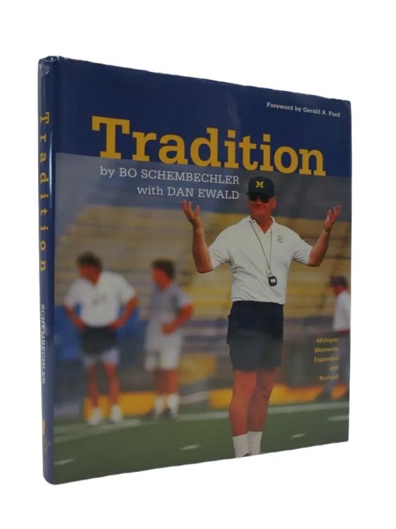 TRADITION (SIGNED BY AUTHOR) Michigan Memories (DJ Protected by a Brand New, Clear, Acid-Free Mylar Cover)