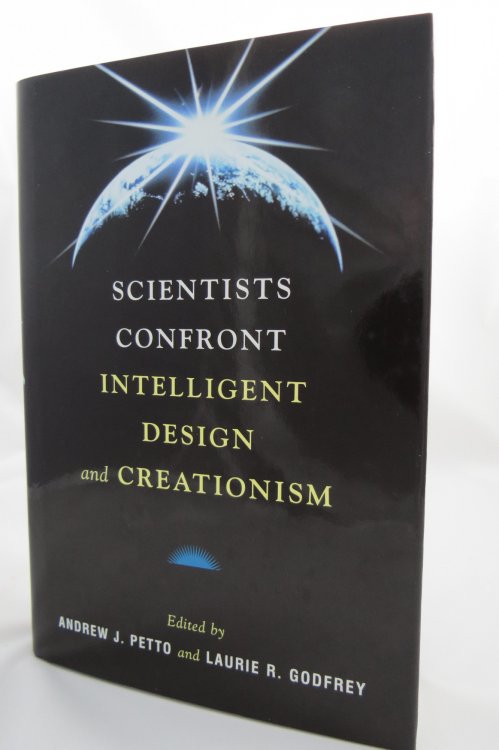 SCIENTISTS CONFRONT INTELLIGENT DESIGN AND CREATIONISM (DJ protected by a brand new, clear, acid-free mylar cover)