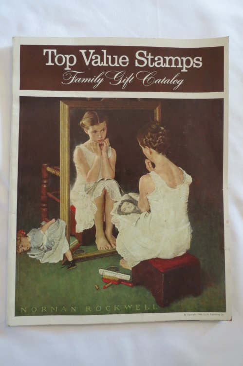 TOP VALUE STAMPS FAMILY GIFT CATALOG 1966 (NORMAN ROCKWELL COVER)