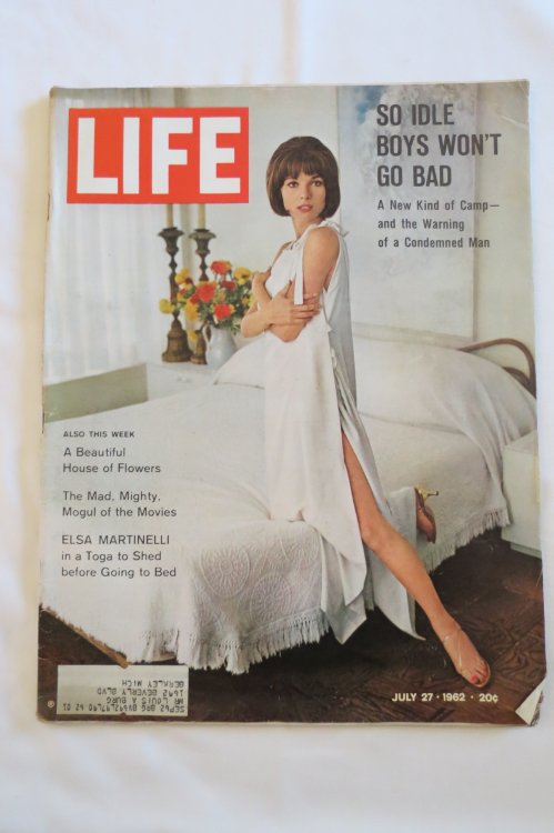 LIFE MAGAZINE - JULY 27, 1962 - VOL. 53, NO. 4 (ELSA MARTINELLI COVER)
