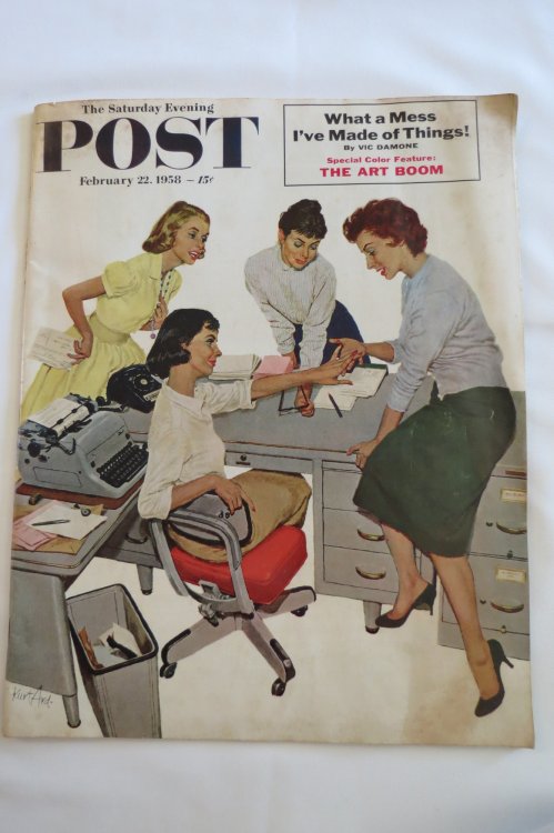 THE SATURDAY EVENING POST MAGAZINE FEBRUARY 22, 1958