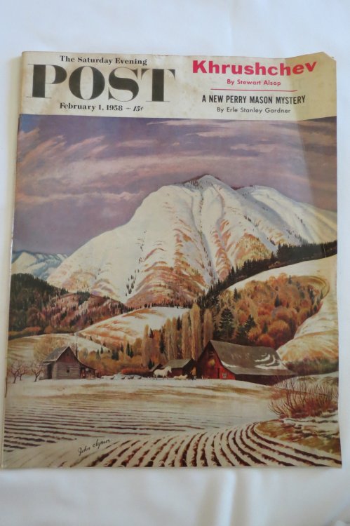 THE SATURDAY EVENING POST, FEBRUARY 1, 1958 - CALVIN COOLIDGE'S CUBA VISIT