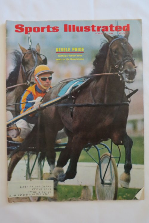 SPORTS ILLUSTRATED AUGUST 5, 1968 NEVELE PRIDE