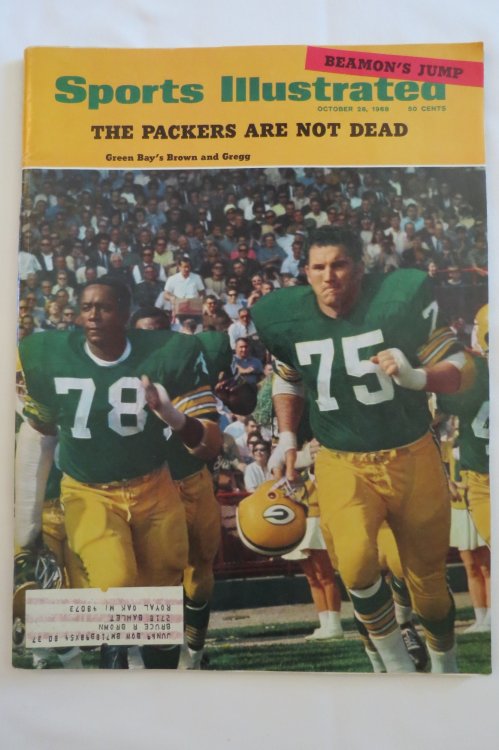 SPORTS ILLUSTRATED OCTOBER 28, 1968 THE PACKERS ARE NOT DEAD
