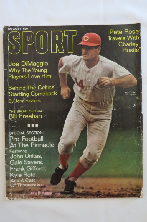 SPORT MAGAZINE AUGUST 1968 VOL.46, NO. 2 (PETE ROSE COVER)
