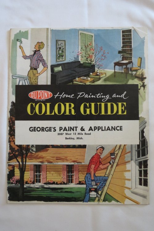 1959 DU PONT HOME PAINTING AND COLOR GUIDE