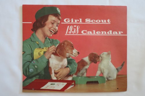 GIRL SCOUT 1958 CALENDAR