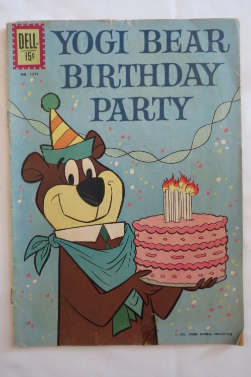 YOGI BEAR BIRTHDAY PARTY, NO. 1271 COMIC BOOK
