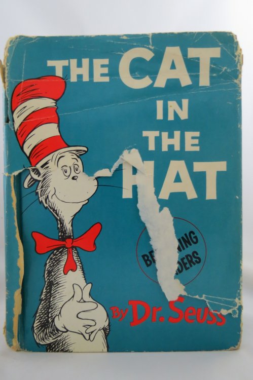 THE CAT IN THE HAT (DJ Protected by a Brand New, Clear, Acid-Free Mylar Cover)