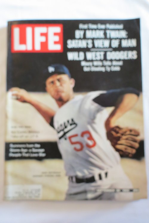 LIFE MAGAZINE SEPTEMBER 28, 1962 ( DON DRYSDALE COVER; MARK TWAIN: SATAN'S VIEW OF MAN) VOL. 53 NO. 13