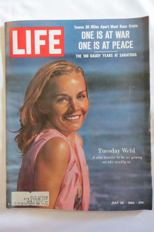 LIFE MAGAZINE - JULY 26, 1963 (TUESDAY WELD COVER)