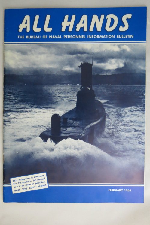 ALL HANDS The Bureau of Naval Personnel Career Publication, February 1963
