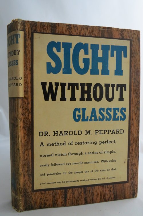 SIGHT WITHOUT GLASSES (DJ protected by a brand new, clear, acid-free mylar cover)