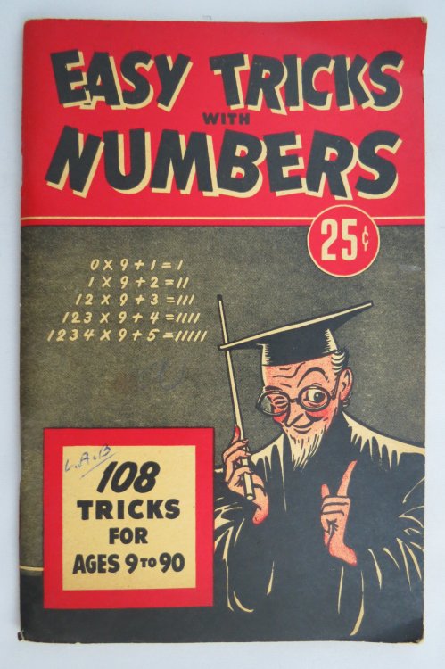 EASY TRICKS WITH NUMBERS 108 TRICKS FOR AGES 9 TO 90