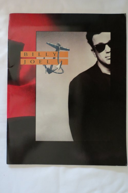 BILLY JOEL STORM FRONT CONCERT TOUR BOOK, 1989