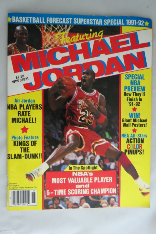 BASKETBALL FORECAST SUPERSTAR SPECIAL 1991-92 Featuring Michael Jordan