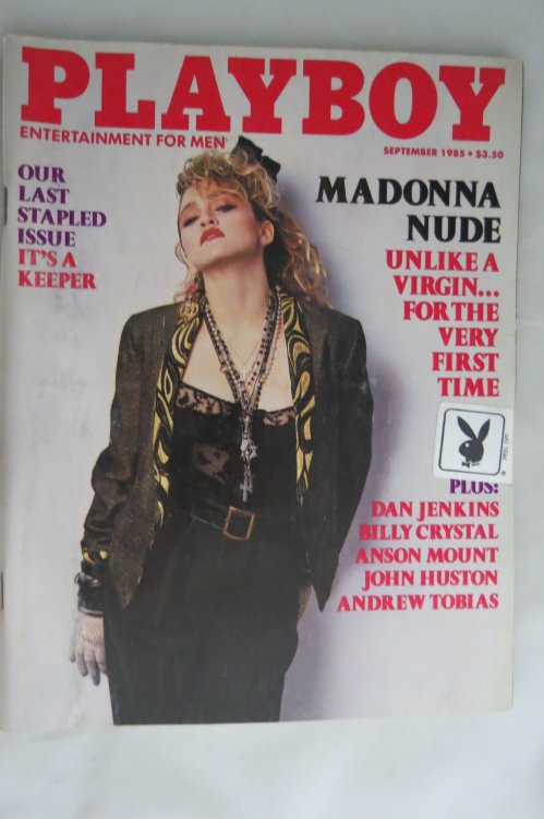 PLAYBOY MAGAZINE MADONNA NUDE SEPTEMBER 1985