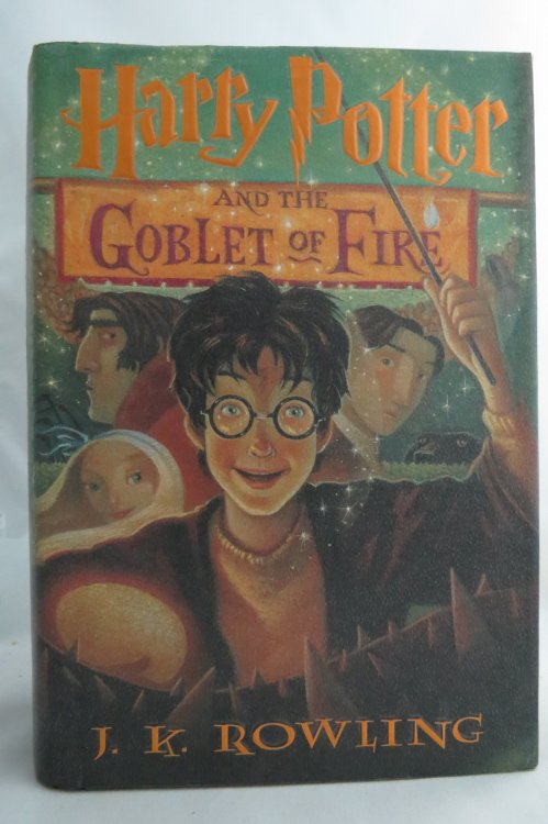 HARRY POTTER AND THE GOBLET OF FIRE (DJ Protected by a Brand New, Clear, Acid-Free Mylar Cover. )