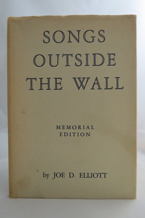 SONGS OUTSIDE THE WALL Memorial Edition (DJ protected by a brand new, clear, acid-free mylar cover)