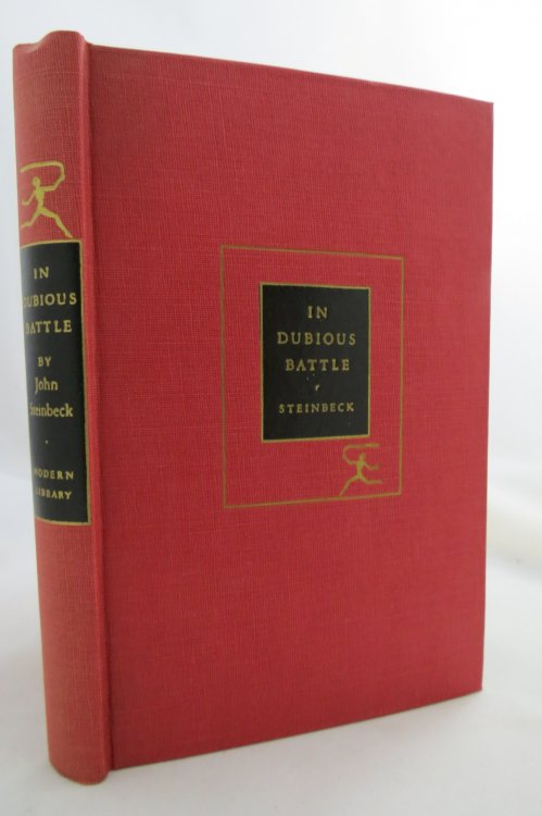 IN DUBIOUS BATTLE. MODERN LIBRARY NO. 115.