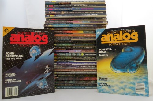 ANALOG SCIENCE FICTION SCIENCE FACT MAGAZINES (30 ISSUES) 1981, 1982, 1983, 1984, 1985, 1986, 1987