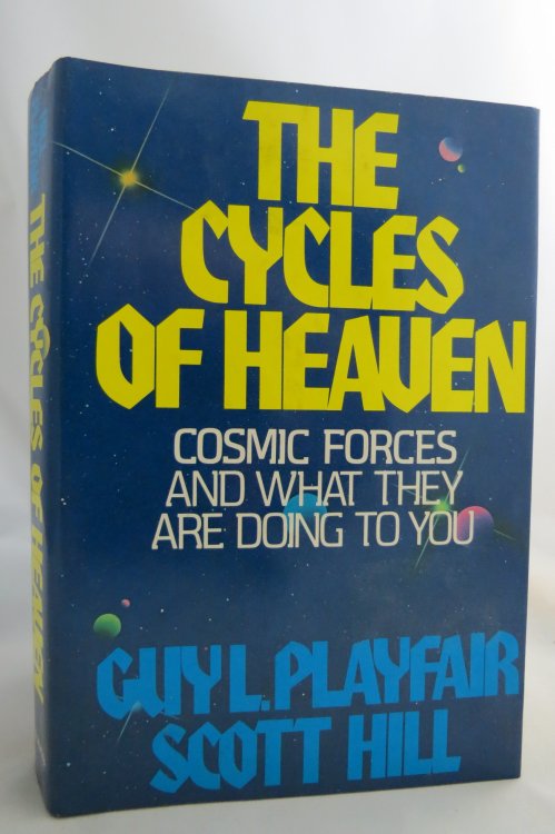 THE CYCLES OF HEAVEN Cosmic Forces and What They Are Doing to You (DJ protected by a brand new, clear, acid-free mylar cover)