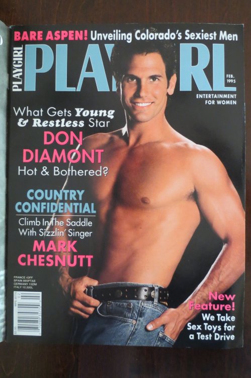 PLAYGIRL MAGAZINE February 1995