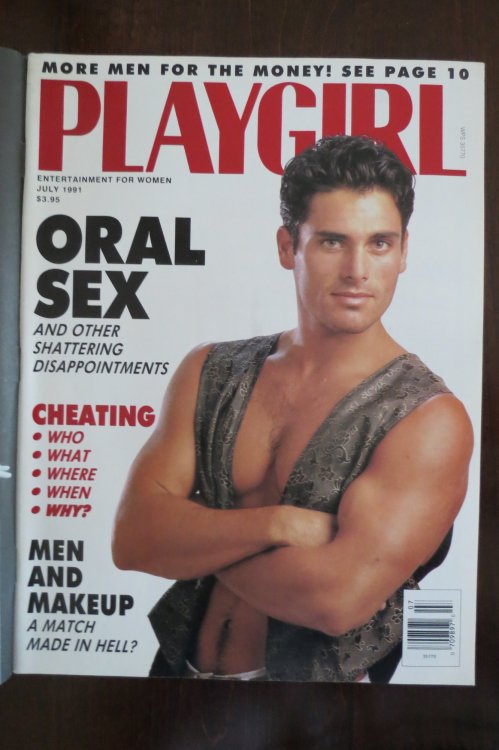 PLAYGIRL MAGAZINE. JULY 1991 Pleasures of Oral Sex