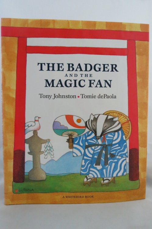 THE BADGER AND THE MAGIC FAN (DJ protected by a brand new, clear, acid-free mylar cover)