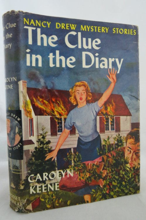 THE CLUE IN THE DIARY (NANCY DREW MYSTERY) (DJ Protected by a Brand New, Clear, Acid-Free Mylar Cover)
